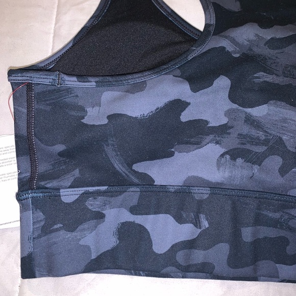 NWT Reebok Black Camo Sports Bra - Picture 8 of 14